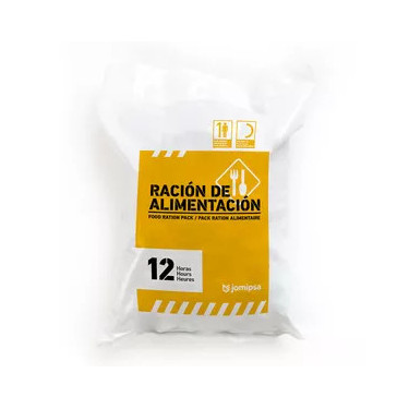 Ration MRE 12h - Menu 1 - 1000 Kcal - Lyophilise & Co