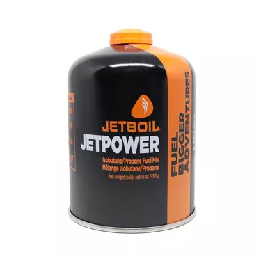 Cartouche de gaz JetPower 450g pour réchaud trekking Jetboil