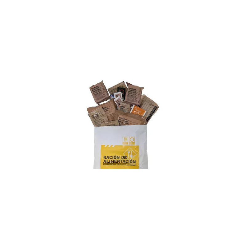 Ration MRE 24h - Ration type américaine - Lyophilise & Co