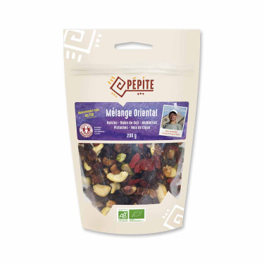 Mélange Oriental - Fruits secs bio - 200 g