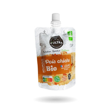 Purée énergétique salée bio 4ultra - Pois chiche