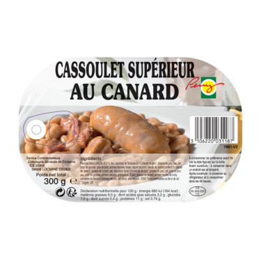 Cassoulet supérieur au canard