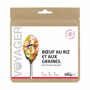 Boeuf au riz et aux graines de courge - Grand format