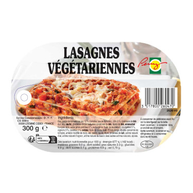 Lasagnes végétariennes