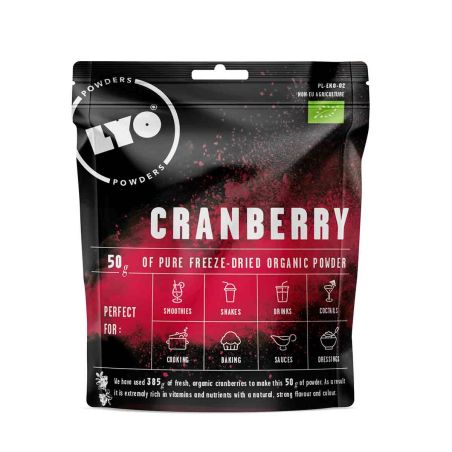 Poudre de cranberries bio