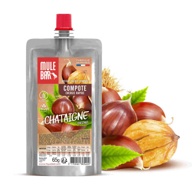 Compote énergétique Mulebar - Châtaigne