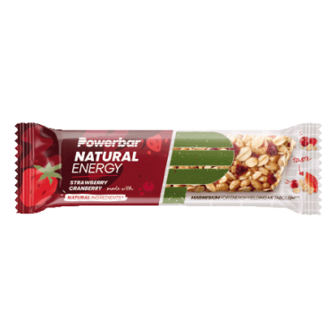 Barre aux céréales Powerbar Natural Energy - Fraise, cranberry