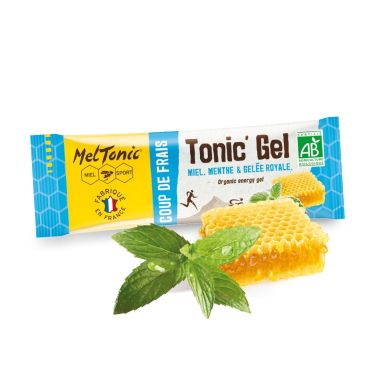 Gel énergétique Meltonic - Coup de frais - Miel, gelée royale et menthe