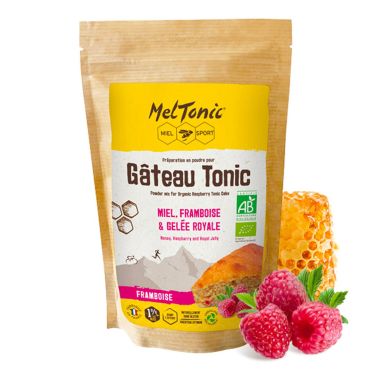 Gâteau énergétique bio Meltonic - Framboise et miel