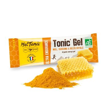 Gel énergétique bio Meltonic - Ultra Endurance - Miel, curcuma et gelée royale