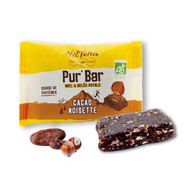 Pur'Bar bio Meltonic - Cacao noisette, miel et gelée royale