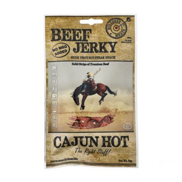 Beef Jerky - Boeuf séché Cajun hot - 50 g