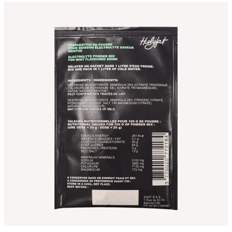 Boisson électrolytes Holyfat - Menthe