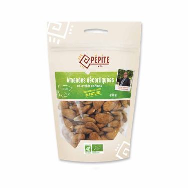 Amandes décortiquées bio