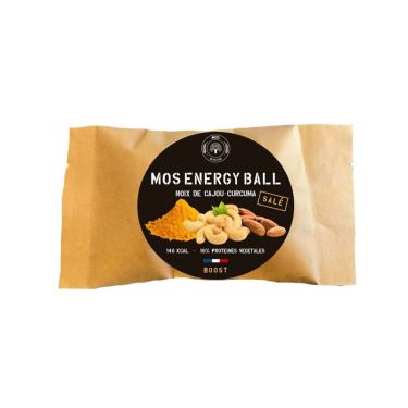 Energy ball MOS Nutrition - Noix de cajou, curcuma