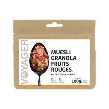 Muesli granola aux fruits rouges