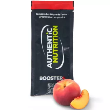 Boisson énergétique Authentic Nutrition Booster+ - Pêche