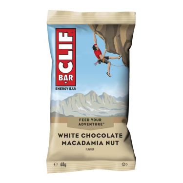 Barre énergétique Clif Bar - Avoine et noix de macadamia, saveur chocolat blanc