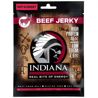 Beef Jerky - Boeuf séché HotSweet - 25 g - DLUO 12/2024