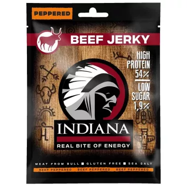 Beef Jerky - Boeuf séché Peppered - 25 g