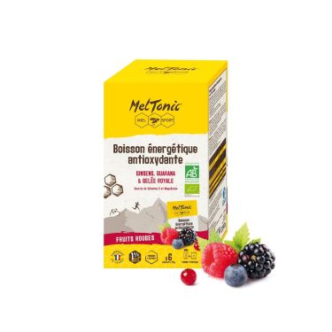 Boisson énergétique antioxydante bio Meltonic x 6 sticks - Fruits rouges