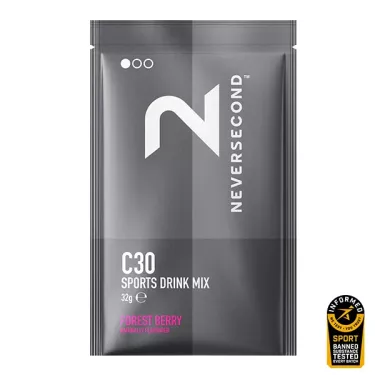 Boisson énergétique NeverSecond C30 - Fruits des bois - Stick 32 g