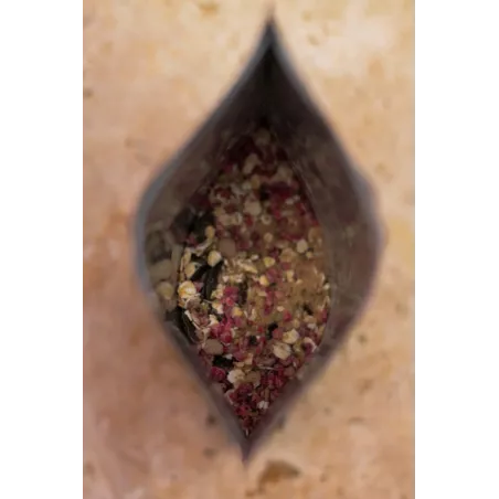 Porridge à la framboise et aux graines de courge bio