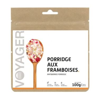 Porridge aux framboises