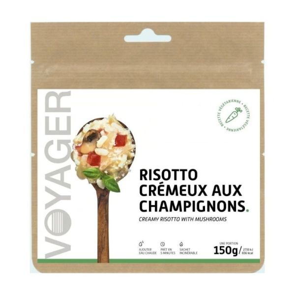 Risotto crémeux aux champignons