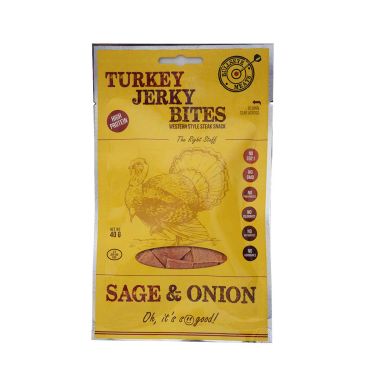 Turkey Jerky - Dinde séchée Oignon - 40 g