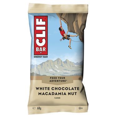 Barre énergétique Clif Bar - Avoine et noix de macadamia, saveur chocolat blanc