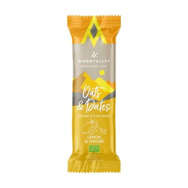 Barre énergétique bio Moonvalley - Citron, Gingembre