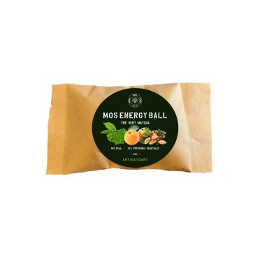 Energy ball MOS Nutrition - Thé vert matcha - DLUO 30/11/2024