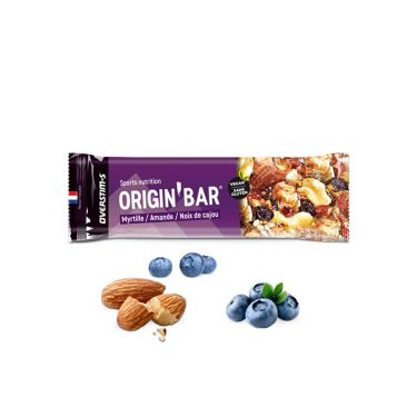 Origin´ bar Overstim.s - Myrtille, amande, noix de cajou