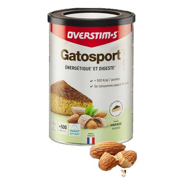 Gatosport Overstim.s - Gâteau énergétique - Amande