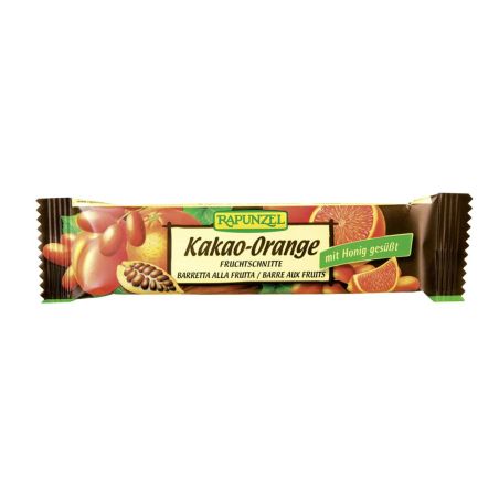 Barre cacao, orange bio