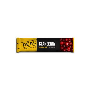 Barre protéinée Real On the Go - Cranberry