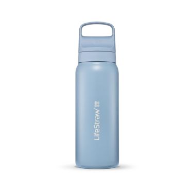 Bouteille filtrante inox LifeStraw Go - Charbon actif - 0,53 L