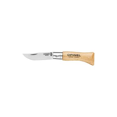 Couteau Opinel N°2 - Tradition 3,5 cm - Inox, hêtre