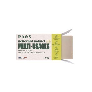 Savon solide multiusage PAOS - 100 g