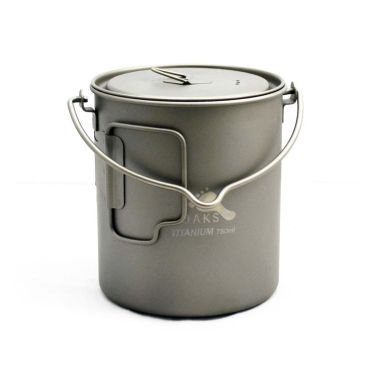 Popote en titane avec anse Toaks - 0,75 L