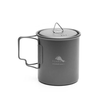 Popote en titane Toaks Ultralight avec couvercle - 0,45 L