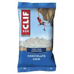 Barre énergétique Clif Bar avoine, pépites de chocolat - Sport