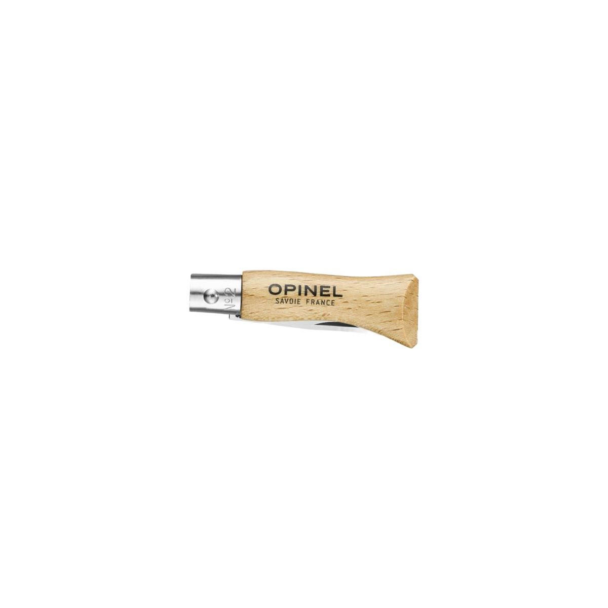 Couteau Opinel N°2 - Tradition 3,5 cm - Inox, hêtre